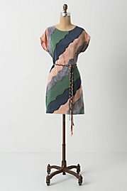 silk dress   Anthropologie