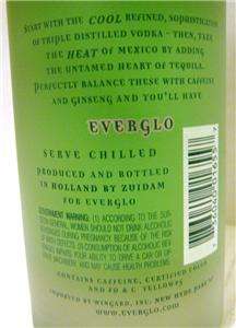 Everglo Liqueur Tequila Vodka   Very Rare Edition  