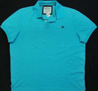 AEROPOSTALE Mens Pale Aqua Polo Shirt XL w/$24.50tag  