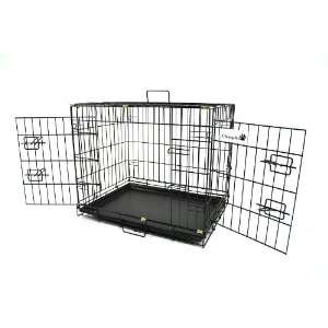  Champion Dogs Black 24 dog cage crate with ABS tray Pet 