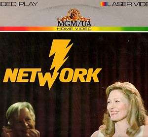 FAYE DUNAWAY NETWORK LASERDISC 1983 mgm/ ua home video  