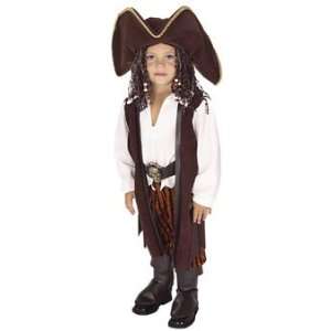  Caribbean Pirate Toddler 2 4 Costume Toys & Games