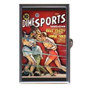  Boxing 1930s Dime Sports Pulp Coin, Mint or Pill Box Made 