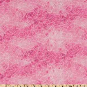  43 Wide String Flannel Rose Pink Fabric By The Yard 