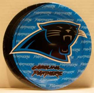   Panthers NFL Football Party Pack of 8 Dinner Paper Plates Hallmark