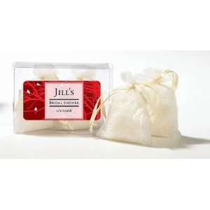   Winter Theme Personalized Fresh Linen Scented Bath Salts (Set of 20
