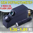 2in1 Light Source Gem Refractometer Gemstone New Design items in Gain 