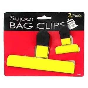  2pc rubber grip bag clips   Case of 24