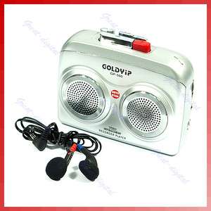 Portable Cassette Player And Voice Recorder New GP 500  