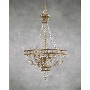  Palais Collection Imperial Gold 3 Light Chandelier