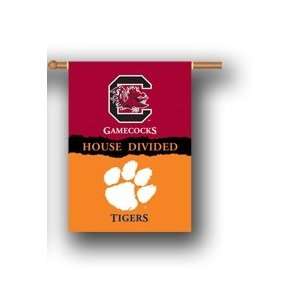    South Carolina/Clemson House Divided Flag