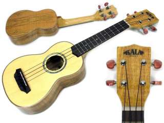   Soprano Ukulele Spalted Maple back and sides Solid Spruce Top £139.99