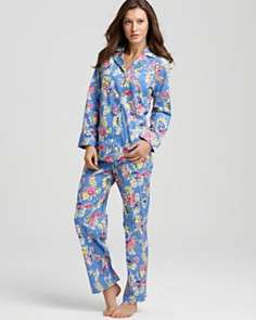 Lauren by Ralph Lauren Long Sleeve Classic Pajama Set