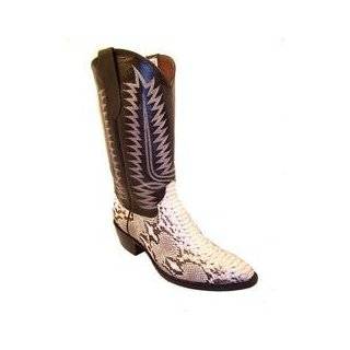  Cowtown Mens Diamondback Rattlesnake Cowboy Boots   J Toe 