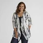 Live and Let Live Womens Plus Wrap Tunic 