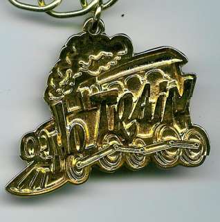 Godfather Ho Train Gold Pendant Necklace New  