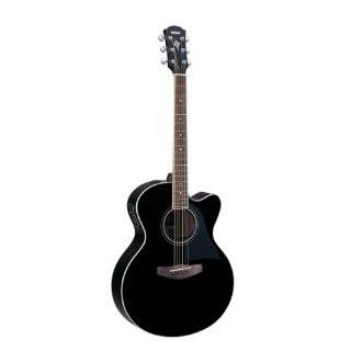  Yamaha CPX500II Black Full Body Acoustic Electric Guitar w 