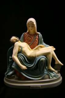 Pieta Statue by Michelangelo Sculpture Made in Italy  