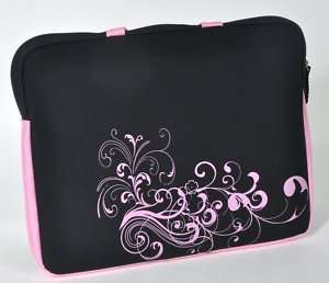 15.4 PINK Laptop Notebook Carrying Bag Case Sleeve  