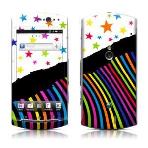 Color Wave Design Protective Skin Decal Sticker for Sony 