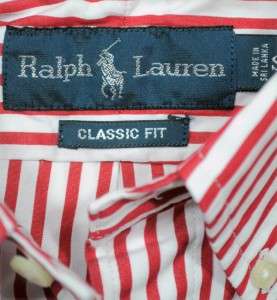 NWT Ralph Lauren POLO Mens Classic Fit Short Sleeve Button Down Shirt 