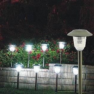   Bright 3 LED per light, Olympus Lights, Set of 8, Silver  Home Brite