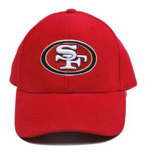 REEBOK Adjustable Closure Hat NFL Football San Francisco 49ERS Red 