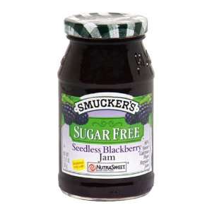 Smuckers Seedless Blackberry Jam, Sugar Free, 12.75 oz (361 g 