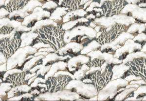 WINTER Frost   Michael Miller Cotton Fabric BTY  