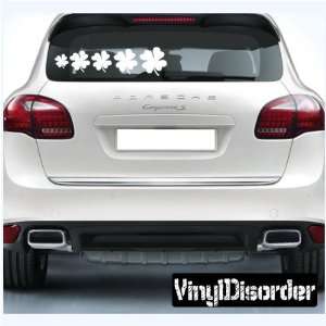  Family Decal Set Clover Stick People Car or Wall Vinyl 