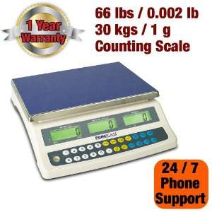  Prime Scales 66lbs / 0.002lb Counting Scale with 10 Pre 