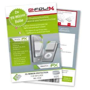  2 x atFoliX FX Mirror Stylish screen protector for MyGuide 
