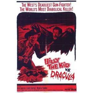 Billy the Kid vs Dracula Movie Poster (11 x 17 Inches   28cm x 44cm 
