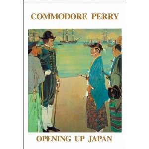  Commodore Perry   Opening Up Japan 20x30 poster