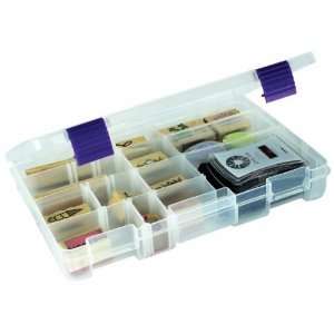 Utility Organizer 6 20 Adjustable Compartments, Natural with Purple 