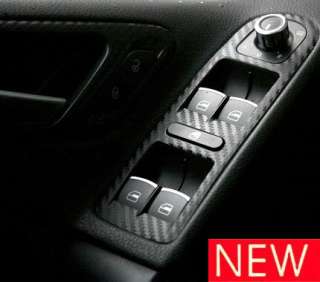 VW Golf 6 MK6 GTI Window Switch Carbon Decals Sticker  