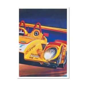    Porshe RS by David Wendel Signed Giclee Art