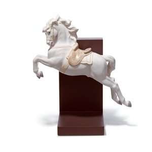    Lladro Porcelain Figurine Horse on Pirouette