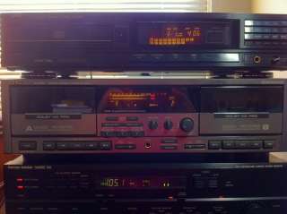 JVC Stereo Double Cassette Deck, model no. TD W805, High Bias 