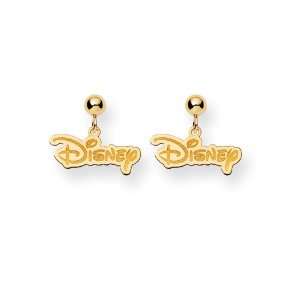  Disney Yellow Gold Disney Post Earrings Jewelry
