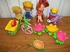 Lot of 3 Vintage Strawberry Shortcake Dolls With Cycle 