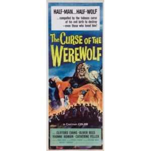  Curse Of The Werewolf Insert Movie Poster 14x36 