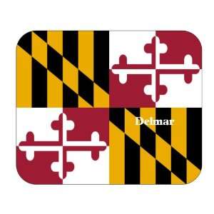  US State Flag   Delmar, Maryland (MD) Mouse Pad 