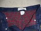 0418* LL Bean Womens Size 4 Petite 28x28 Flannel Lined