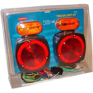 TRAILER LIGHT KIT Marker/Stop/wiring harness/boat Tail  