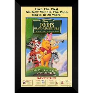  Poohs Grand Adventure 27x40 FRAMED Movie Poster   A