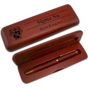 Sigma Nu Wooden Pen Set 