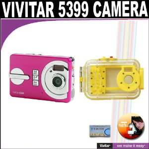  Vivitar ViviCam 5399 5.1 Megapixel Digital Camera (Pink 