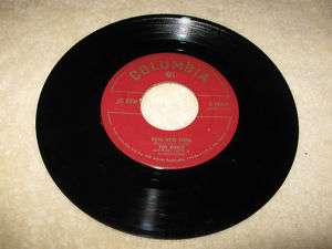 Tony Bennett Columbia 45 Record #39449 VG+ 1951  