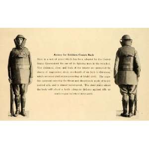  1917 Print WWI Trench Soldier Armor Almost Bulletproof 
